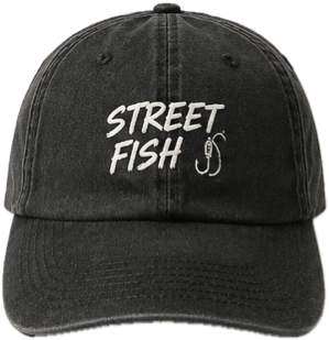Black StreetFish classic hat